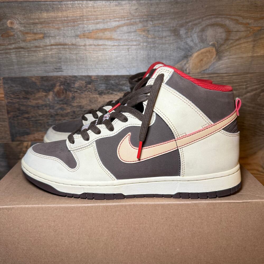 Nike Dunk High Baroque Brown Men's Size 9.5